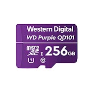 Memoria MicroSD WD Purple 256GB SC QD101 Ideal para Videovigilancia